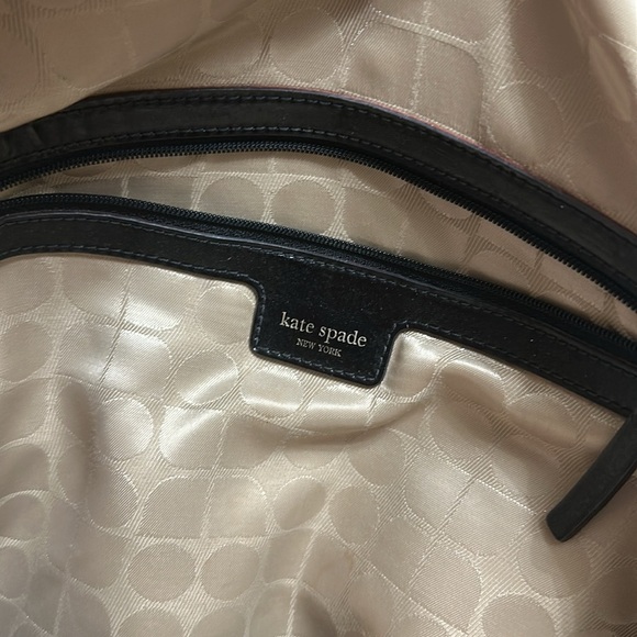 EUC Kate Spade Faux Leather Satchel Bucket Crossbody Bag - Picture 8 of 12